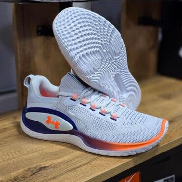 under armor: Мужские кроссовки, 41, Under Armour, Новый, цвет - Белый, Самовывоз, Платная доставка — 1
