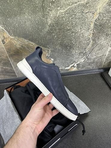 armani обувь: Кроссовки ZEGNA 44 размер, новые люкс качество - Модель: slip-on с — 3