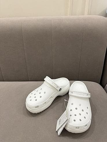 Сабо: Сабо, 37, 38, 39, Crocs, Новый, цвет - Белый — 2