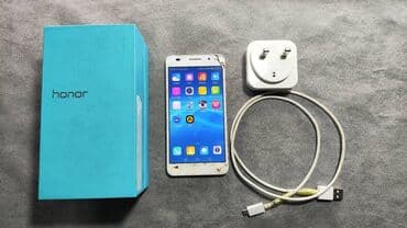 Honor 7, Б/у, 4 ГБ, цвет - Белый, 1 SIM