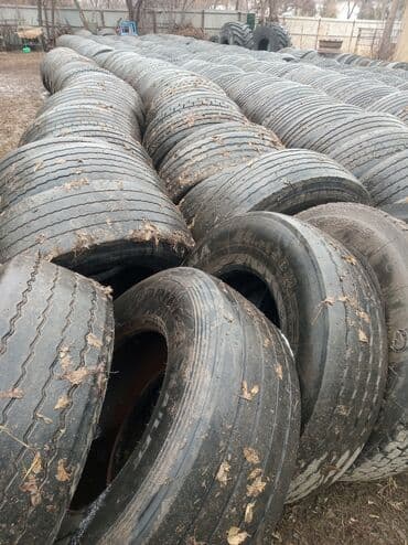 шины на уаз: Колеса в сборе 385 / 65 / R 22,5, Всесезонная, Б/у, Грузовики/Автобусы — 3