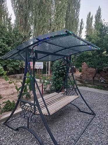 с садовое: Садовые качели Со спинкой, С крышей — 2