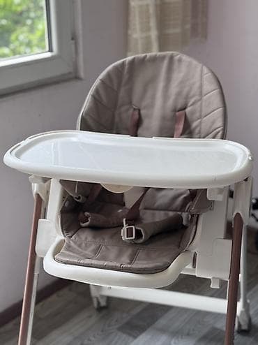 Детский мир: Детский стульчик для кормления - Прочная металлическая рама — 3