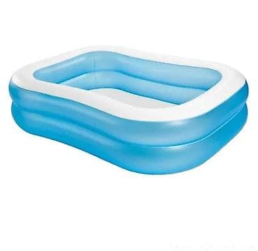 Детские ходунки: Intex 57180NP надувной семейный бассейн, ?48 см - Серия: Wet Set — 1