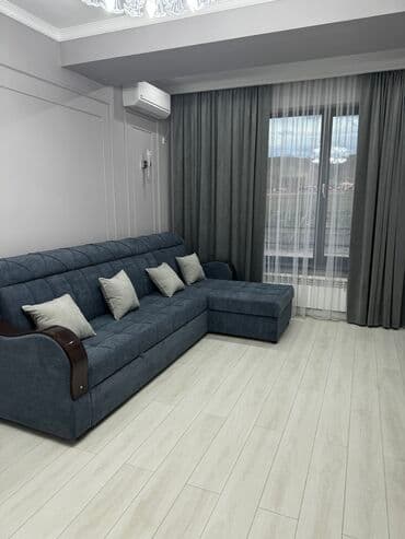 квартира бишкек аренда долгосрочно 2 комнатные: 2 комнаты, Собственник, Без подселения, С мебелью полностью — 2