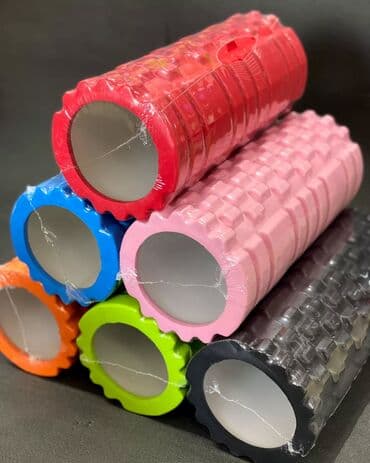 купить спортивный валик для спины: Роллы массажоры, для спины, йоги, есть разной формы и разной длины — 2