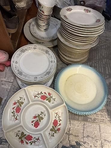 для ножа: Большой набор кухонной утвари и посуды (микс) Состав по фото: - — 6