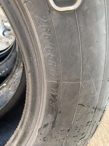 Шиналар 265 / 65 / R 17, All-season, Колдонулган, Комплект, Жол тандабастар (АТ/МТ), Жапония, Maxxis — 5