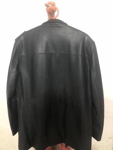 Жынсылар: Мужская куртка-пиджак Ruald - Материал: кожа заменитель - Цвета — 1