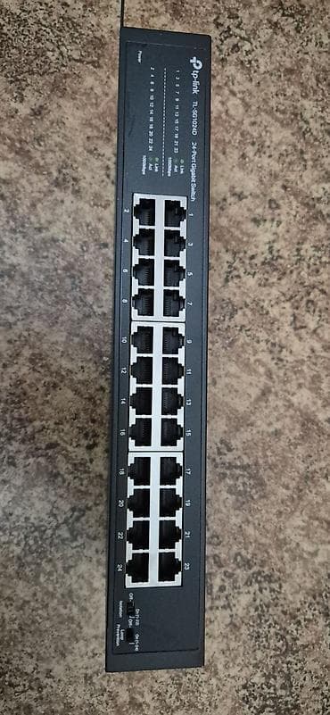 Техника жана электроника: Коммутатор TP-Link TL-SG1024D. состояния нового 1 штук цена — 1
