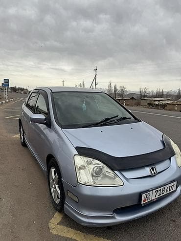 Honda Civic: 2001 г., 1.7 л, Автомат, Газ, Хэтчбэк