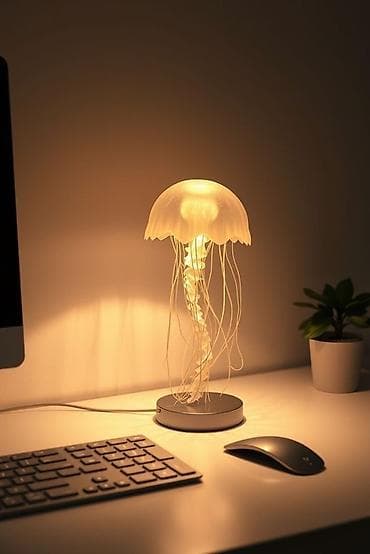 лампы потолочные: Настольная лампа «Медуза» + уличные зоны отдыха для сада/воды 1) — 1