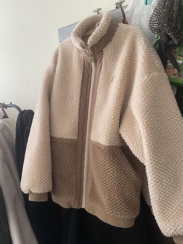 tech fleese: Тёплая женская флисовая куртка-шерпа - Материал: густой «шёрстяной» — 2