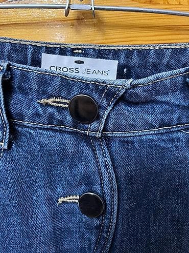 Мужская одежда: Юбка, Модель юбки: Прямая, Миди, Джинс — 5