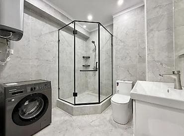 binar: 2 комнаты, 59 м², Асанбай мкр Элитка, 7 этаж, Евроремонт — 8