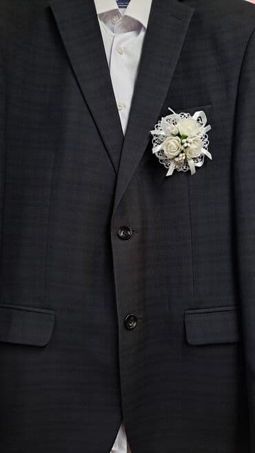 свадебная диадема: Свадебный аксессуар, Бутоньерка, Новый, цвет - Белый — 6