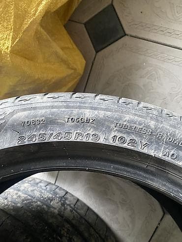 255 55 р19: Летние шины Bridgestone, комплект из 4 шт. - Размер: 245/45 R19 - — 3