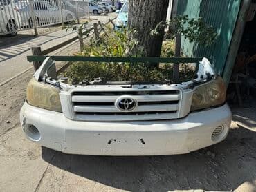 хайлендер бампер: Бампер Toyota, Б/у, Оригинал — 2