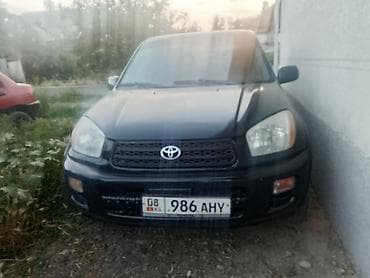барта: Toyota RAV4: 2002 г., 2 л, Автомат, Бензин, Кроссовер — 1