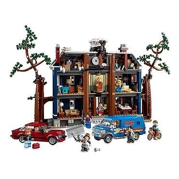 одежда игра в кальмара: Конструктор Очень странные дела: Дом Крилов, 2593 деталей Размеры — 3