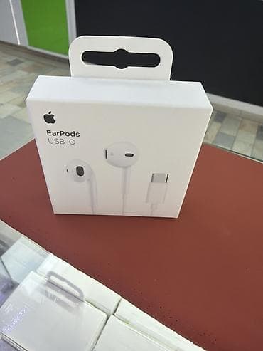 mic mini: Аксессуары для смартфонов и аудио 1) Apple EarPods USB‑C - Проводные — 1