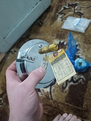 Оборудование для бизнеса: Манометр Abbayashi (Pressure Gauge) до 10 кг/см² - Диапазон — 2
