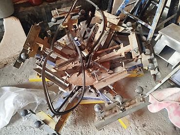 Бизнес үчүн башка жабдуулар: Шелкография стоногу сатылат станок озу и термо прессы и засветка рамка — 1