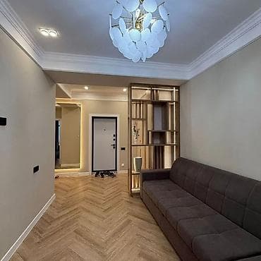Квартиры: 1 комната, 59 м², Асанбай мкр Элитка, 2 этаж, Дизайнерский ремонт — 10