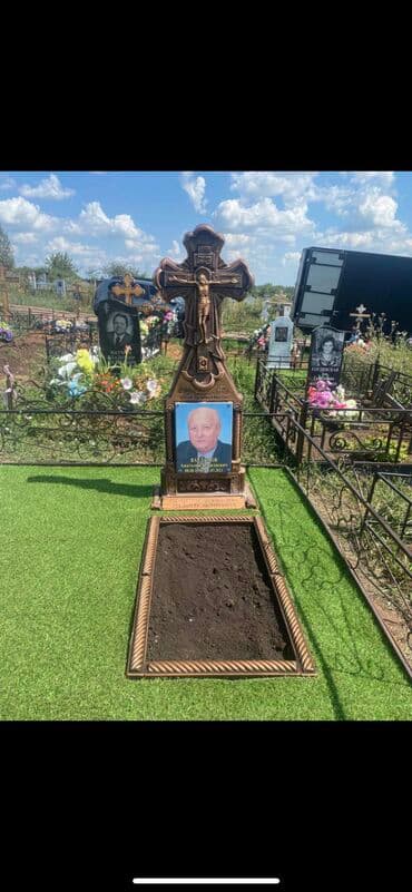 фамили: Изготовление памятников, Изготовление крестов, Облицовка надгробий | Гранит, Мрамор | Оформление — 4