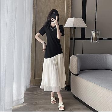 slim patch: Срочно продаю платье-мини/миди в стиле color block - Дизайн: одно — 1