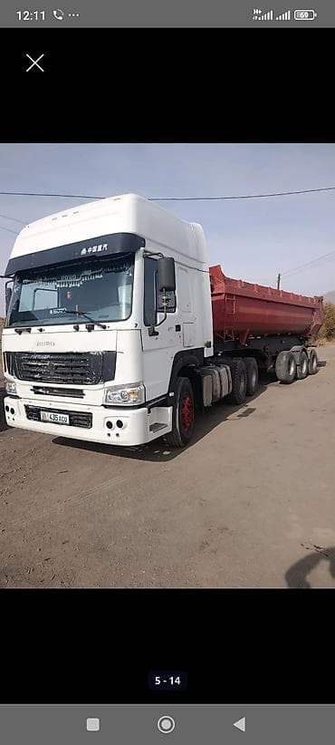 Коммерческий транспорт: Тягач, Howo, 2007 г., Самосвал — 3