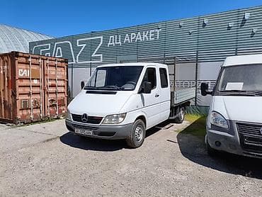 авто жаз: Жүк ташуучу унаа, Mercedes-Benz, Дубль, 3 т, Колдонулган — 4