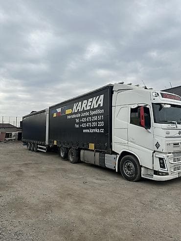 фредлайнер тягач: Тягач, Volvo, 2015 г., Тентованный — 4