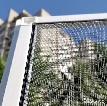 москитные сетки на раздвижные окна: Москитная сетка, Внутренняя, На заказ, Бесплатная доставка — 4