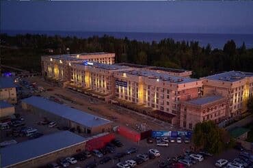 обмен дома на квартиру: Квартира, 2х ком.квартира ЦО Радуга, Сары-Ой, Барбекю, Баскетбольная площадка, Бассейн — 2