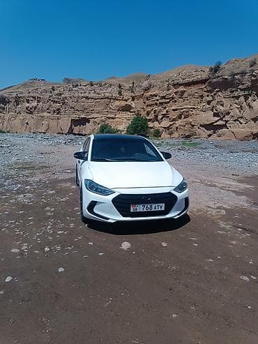 авто пакраски: Hyundai Elantra: 2017 г., 1.6 л, Автомат, Бензин, Седан — 4