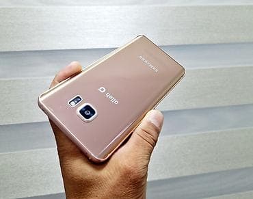 galaxy starship: Samsung Galaxy Note 5, Б/у, 64 ГБ, цвет - Золотой, 1 SIM — 5