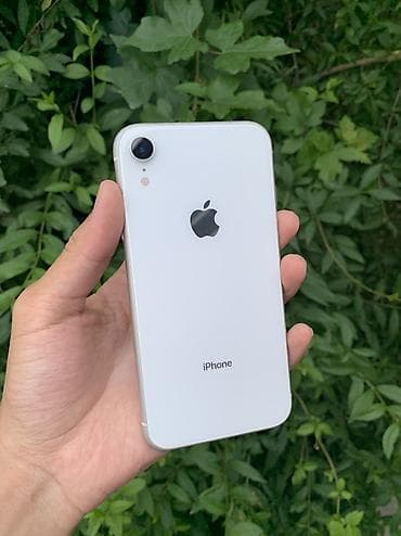 iphone xr 64гб: IPhone Xr, Б/у, 64 ГБ, Белый, 77 % — 6