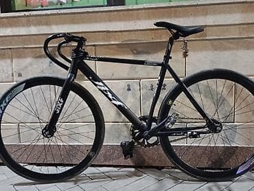 фикс геар: Городской велосипед фикс/сингл-спид (fixie) - Рама и вилка: стальная — 1