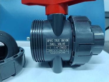 шар: Шаровые краны UPVC True Union (разборные) Назначение: - Перекрытие и — 4