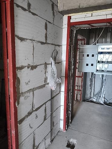 квартииа ош: 2 комнаты, 53 м², Элитка, Ошский рынок / базар Элитка, 11 этаж, ПСО (под самоотделку) — 10
