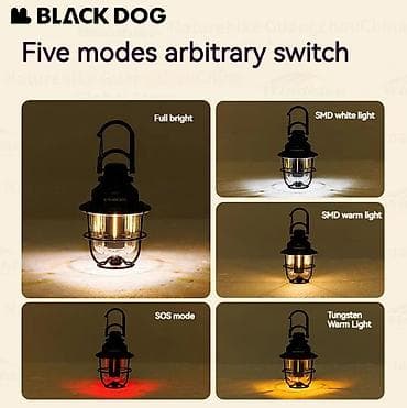 Ретро-лампа BLACK DOG для кемпинга - Модель: CBD2450ZM013 - Цвет — 4
