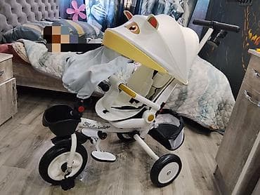mini машина: Велоколясска 3-в-1 Функции и особенности: - Сиденье вращается на 360° — 1