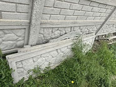 декоративный газон на стену: Сборно-секционный декоративный забор из железобетона - Материал — 3