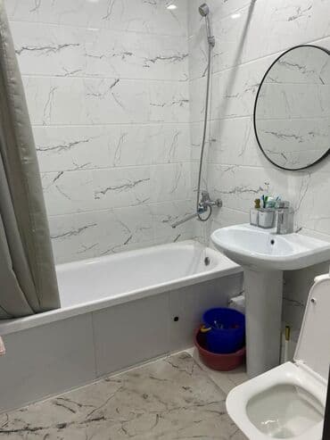 продаю квартиру в токмоке: 1 комната, 45 м², Элитка, 1 этаж, Евроремонт — 14