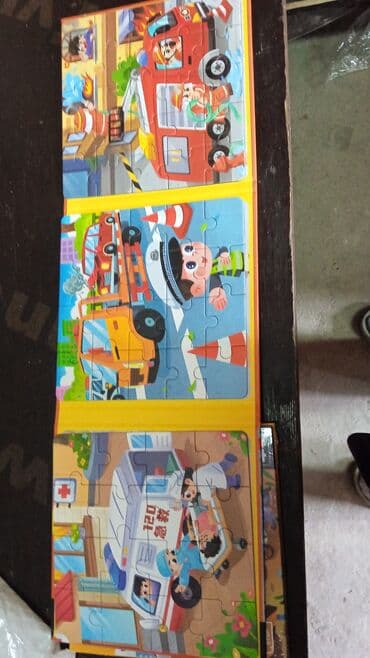 CD, DVD диски: Детская книжка‑пазл с яркими иллюстрациями - Формат: картонная — 3