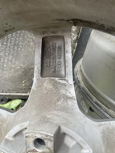 Дисктер: Куйма Дисктер R 18 Mercedes-Benz, Комплект, тешиктери - 5, Колдонулган — 2