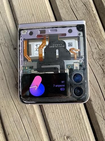 raspberry pi 4: Samsung Galaxy Z Flip 3, 128 ГБ, цвет - Фиолетовый — 3