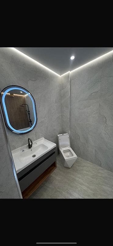 6: 1 комната, 55 м², Асанбай мкр Элитка, 4 этаж, Евроремонт — 2