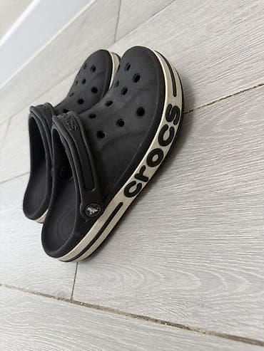 crocs оригинал: Сабо, 39, Crocs, Б/у, цвет - Черный, Самовывоз, Платная доставка — 1
